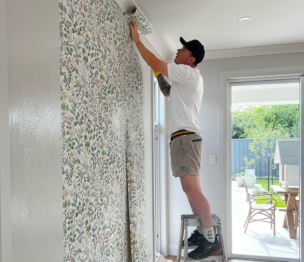 wallpaper installation in adelaide home